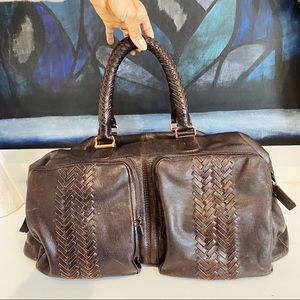 Hugo Boss men’s leather bag